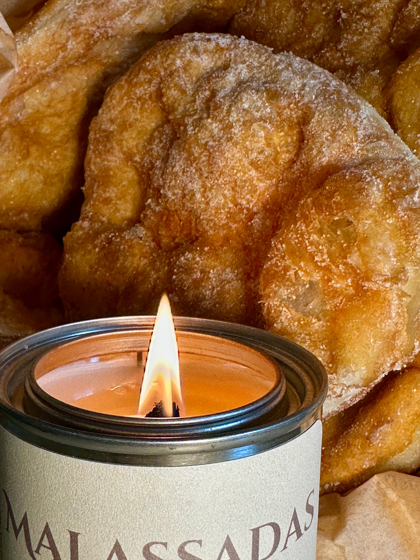 MALASSADAS 7oz | SUGAR - - BUTTER - FRIED DOUGH