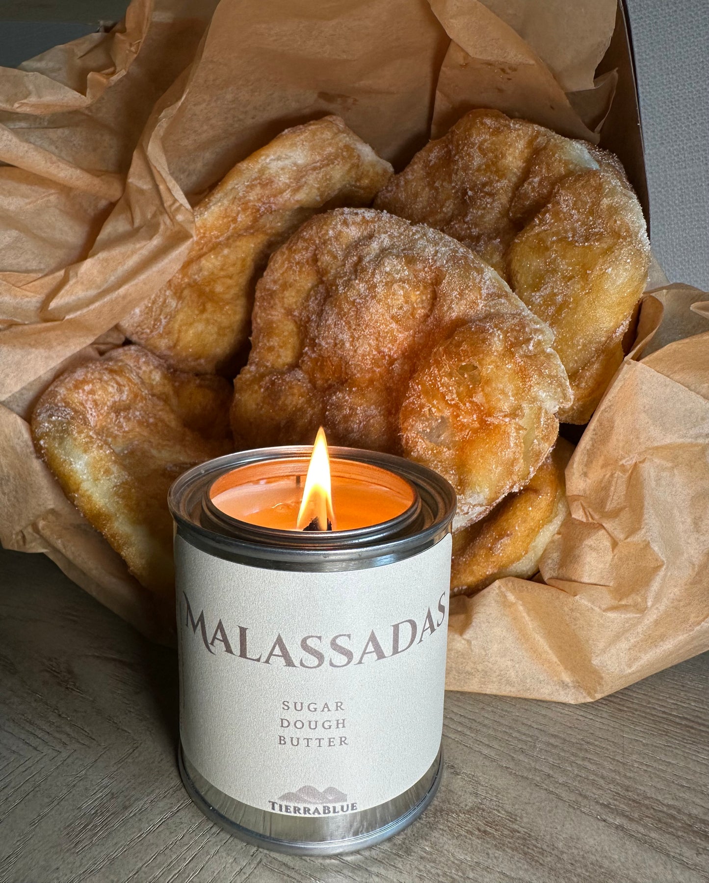 MALASSADAS 7oz | SUGAR - - BUTTER - FRIED DOUGH