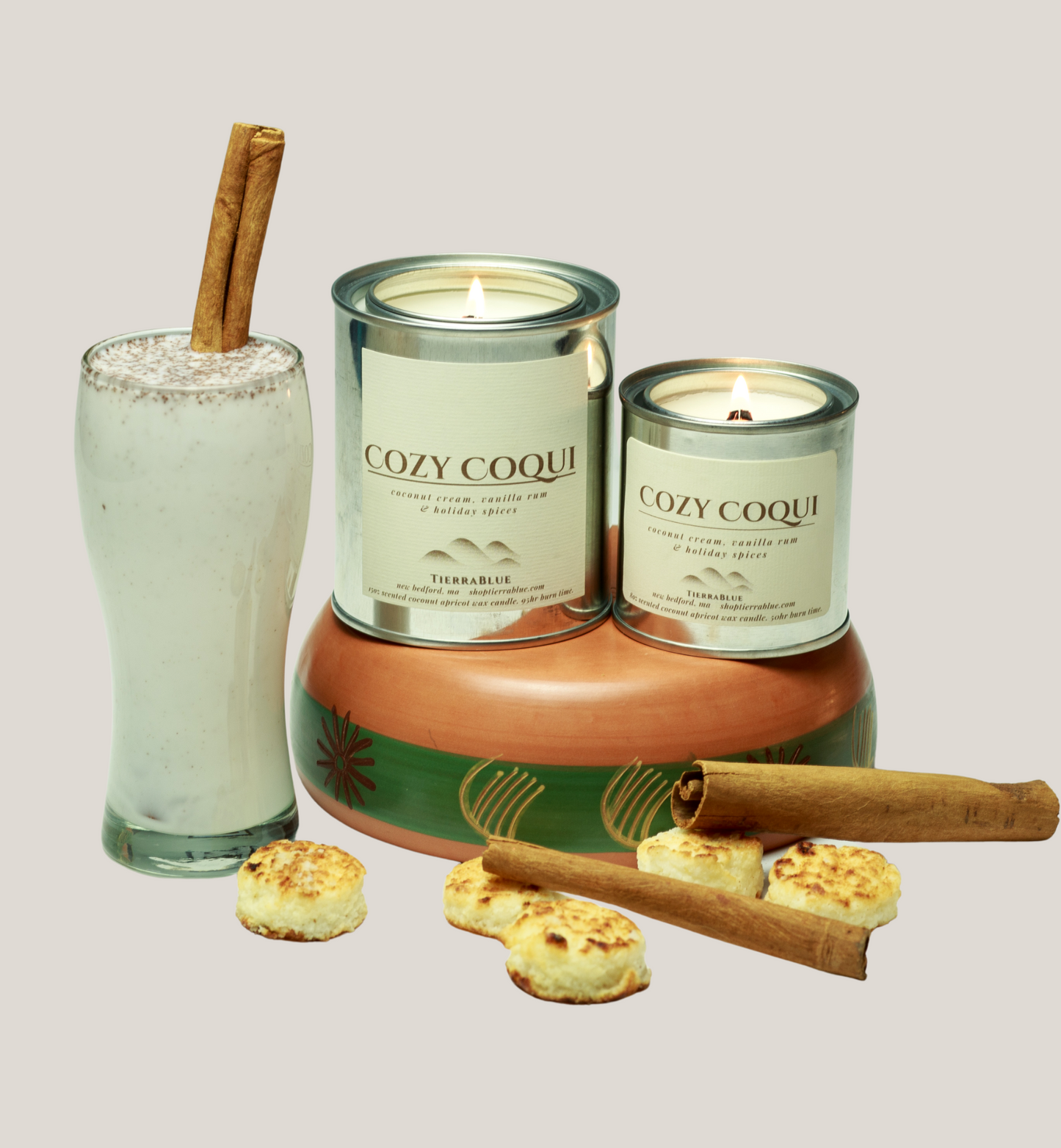 COZY COQUI 7oz | Coconut Cream, Vanilla Rum & Spices
