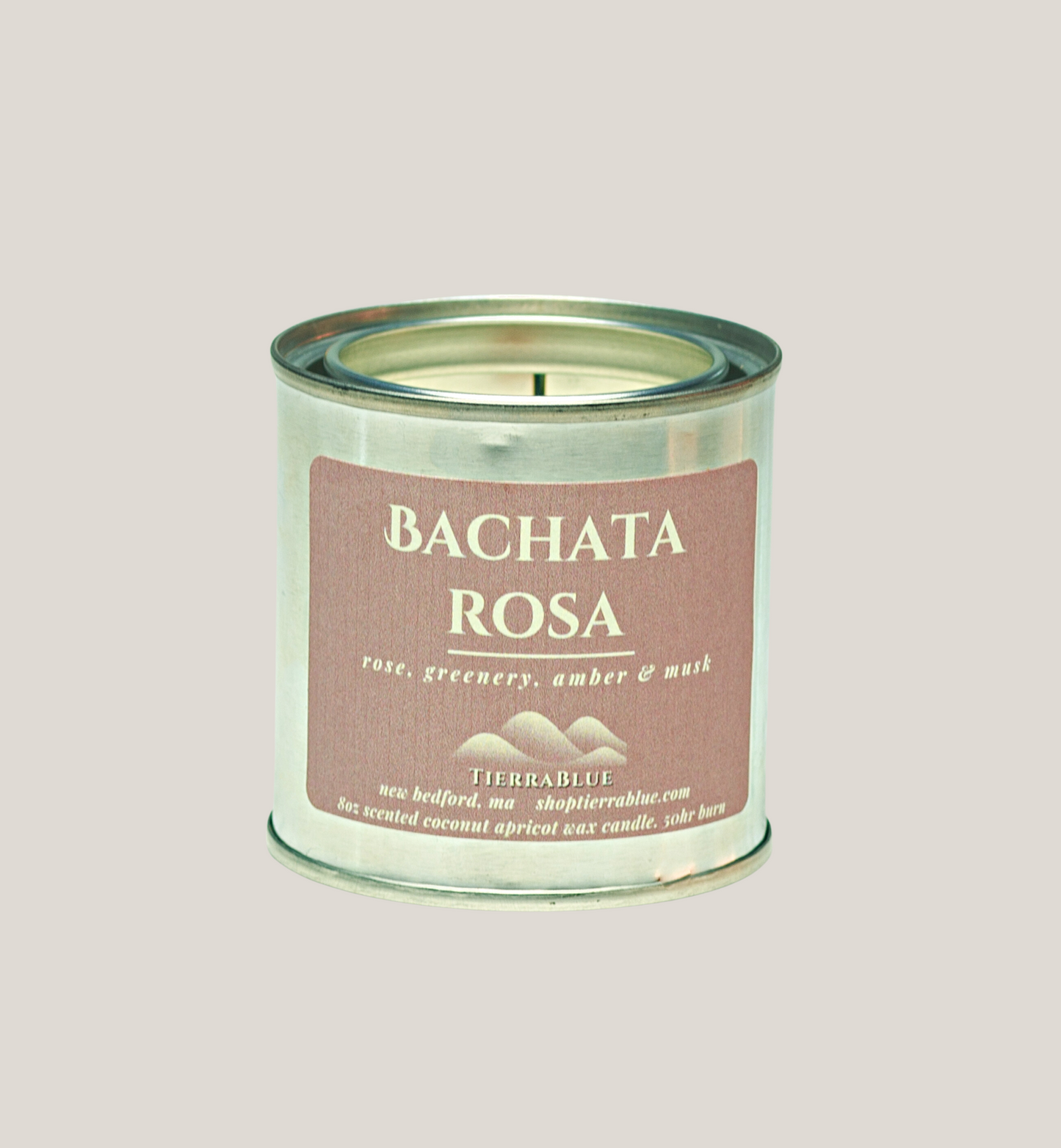 BACHATA ROSA 8oz | rose - greenery - amber - musk