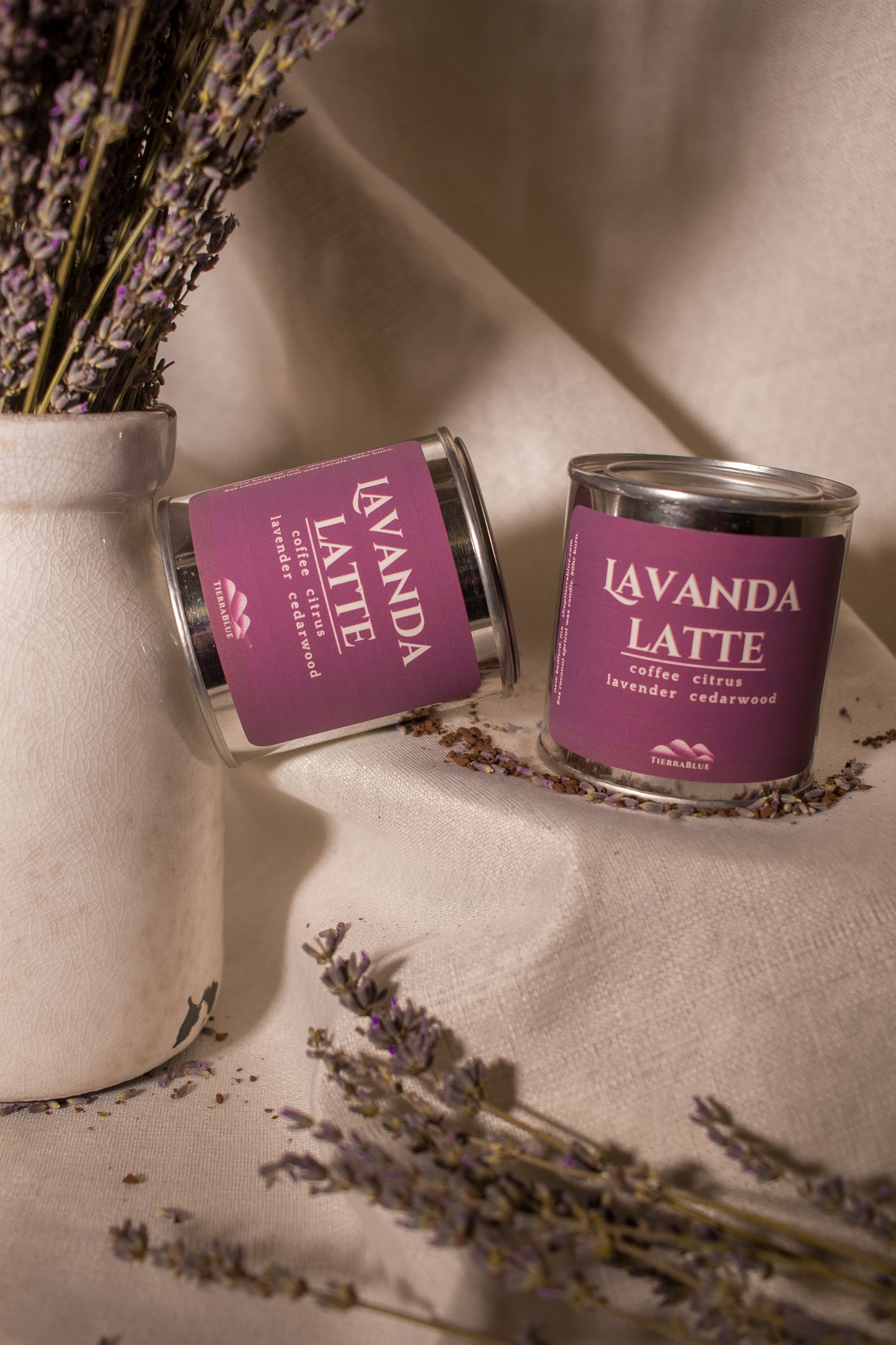 LAVANDA LATTE 7oz | Coffee - Citrus - Lavender - Cedarwood