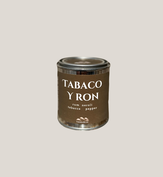 TABACO Y RON 8oz | Rum - Neroli - Pepper - Tobacco