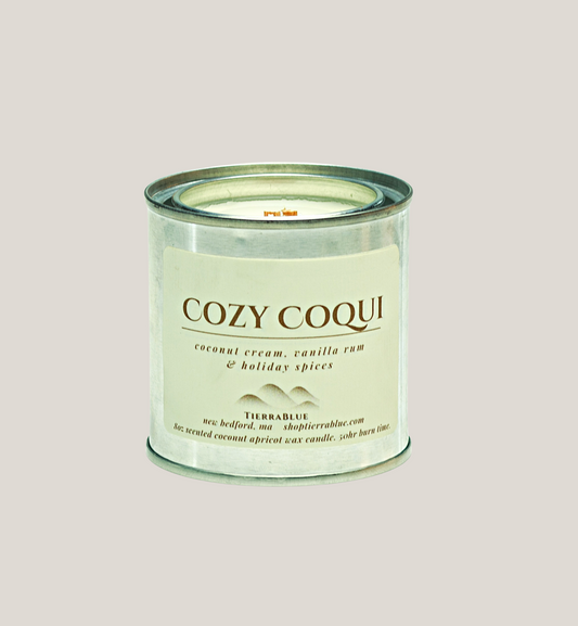 COZY COQUI 8oz | Coconut Cream, Vanilla Rum & Spices